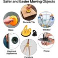 thumbnail image 4 of Glass Tile Suction Cup Single Grip Plastic Suction Cup Concave Car Suction Cup Repair Suction Cup Mobile Phone Handling Screen Removal Suction Cup 1 Large (Yellow) + 2 Small (Orange), 4 of 5