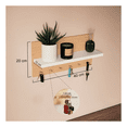 thumbnail image 2 of "Portallaves De Pared  Color Roble Merida Lab.G, Café ", 2 of 5
