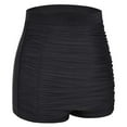 thumbnail image 2 of Patlollav Women Plus Size High Waist Bikini Bottoms Swim Briefs Beach Shorts Ruched Bottom, 2 of 6