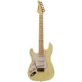 thumbnail image 2 of Sawtooth ES Series Left-Handed Electric Guitar, Citron Vanilla Cream with White Pickguard, 2 of 7