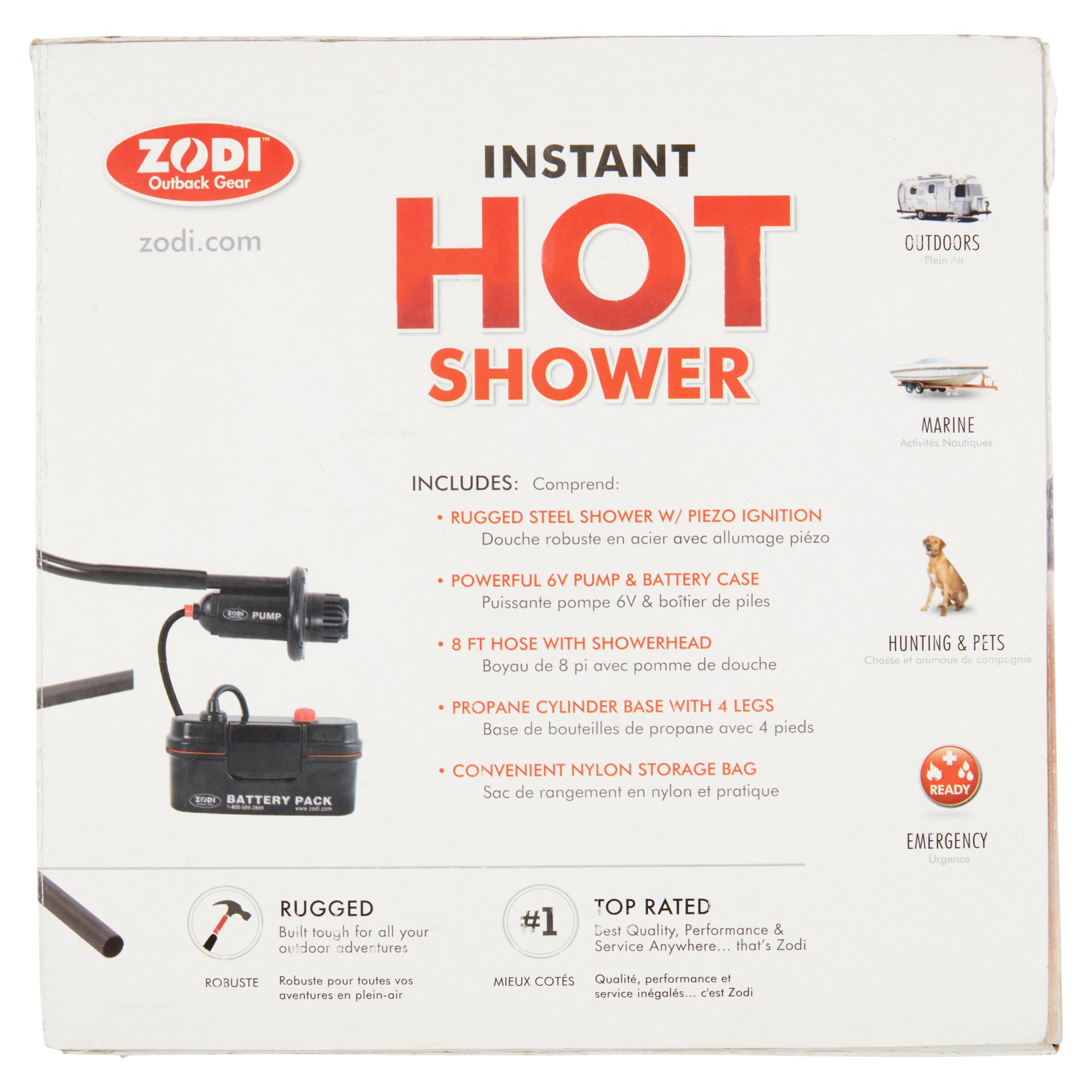 Zodi Outback Gear Instant Hot Shower - image 3 of 5