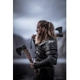 thumbnail image 3 of Custom Gift Forged Carbon Steel Axe with Rose Wood Shaft, Camping Axe (AX-7000), 3 of 9