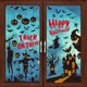 thumbnail image 1 of Adornos para ventanas de Halloween WEIHJMXG 9 hojas, 1 of 5