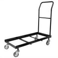 thumbnail image 2 of Pemberly Row Chaise Pliante Dolly en Noir, 2 of 2