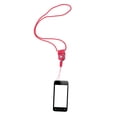 thumbnail image 2 of Double Usage Boucle Rotative Détachable Longue Lanière Étui de Téléphone Portable (Rouge), 2 of 9