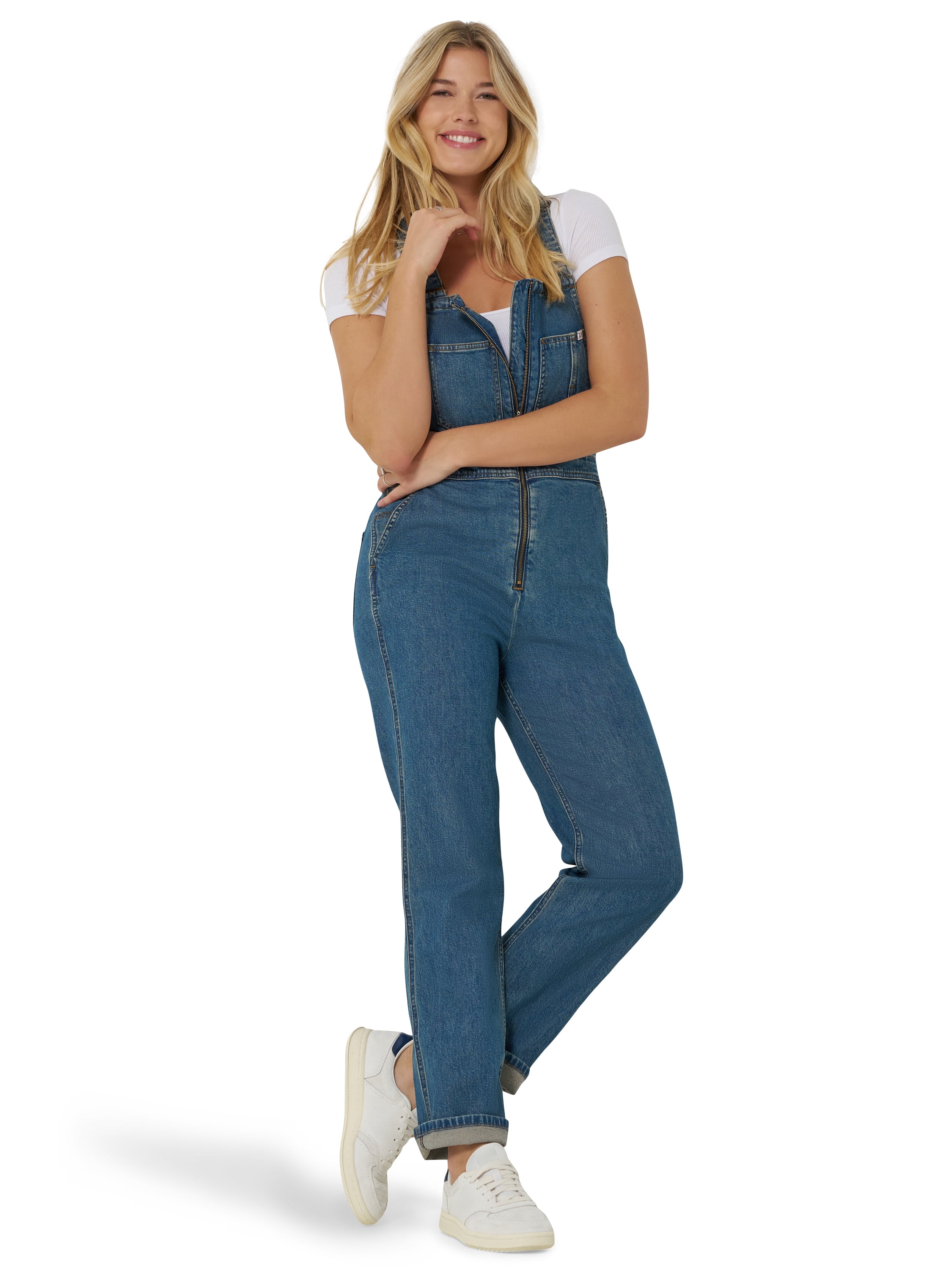 Lee® Women's Heritage Denim Fitted Overall, Sizes XS-XXL
