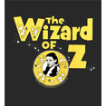 thumbnail image 2 of Wizard Of Oz Dorothy Vintage Logo Women's Black Crew Neck Short Sleeve Crop Tee-XXL, 2 of 5