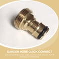 thumbnail image 5 of Hose Accessories 2 Sets Garden Quick Connect Adapter Connector Suite Brass, 5 of 6