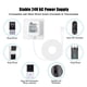 thumbnail image 2 of Transformador de timbre 24 V 500 mA, adaptador corriente alterna con cable 7.9 metros, compatible Ring Video Doorbell Pro/2 Nest Hello Zmodo Arlo Eufy y termostatos inteligentes, fuente, 2 of 5
