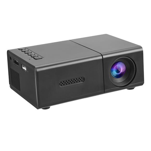 100 ANSI 6000LM Full HD Portable Compact Projector with Stereo Speaker, Support for IOS, for Wired, Wireless Screen Mirroring