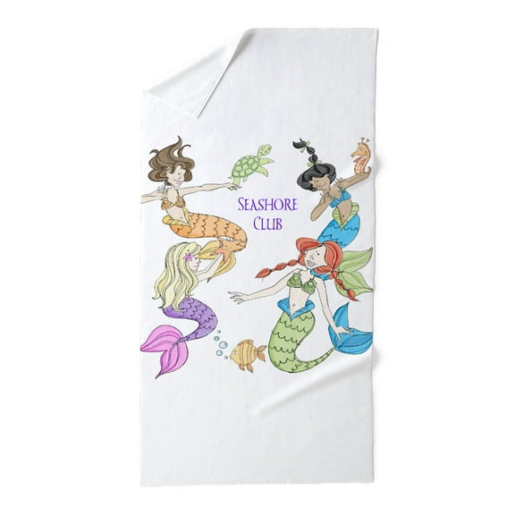 CafePress - Mermaidcircle - Large Beach Towel, Soft 30"x60" Towel with Unique Design