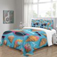thumbnail image 4 of 3D Ice Cream Printed Comforter Cover Set Children Adult Unique Design Bedding Set Bedroom Decor,Twin (68"x86"), 4 of 5