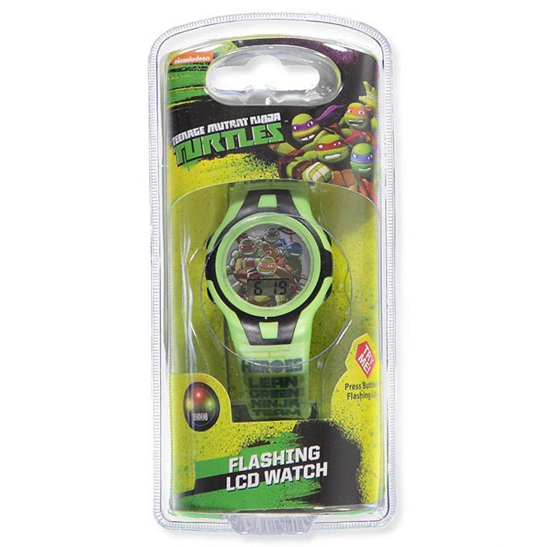 Teenage Mutant Ninja Turtles Watch, Flashing Watch, TMNT Digital Watch, 2015