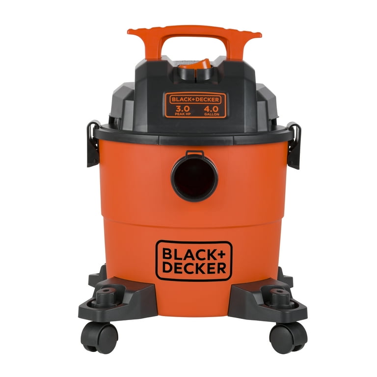 BLACK+DECKER 4 Gallon Poly Series Wet/Dry Vacuum 