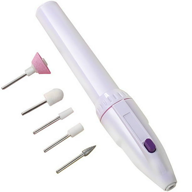 Kit eléctrico 5 en 1 para cortar uñas, set de manicura y pedicura, profesional y portátil para el cuidado de las uñas de manos y pies