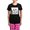 With Pink Pant, variant on CafePress - Snowman Face Pajamas - Women's Short Sleeve Print T-Shirt and Pants Dark Cotton Pajama Set