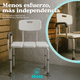 thumbnail image 2 of Silla Banco para Ducha de Transferencia con Extención | Silla para Baño Adulto Mayor: Confort y Seguridad!, 2 of 9