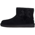 thumbnail image 2 of Koolaburra by UGG Victoria Mini 1114731/BLK Women's 9 Black Suede Boots KHD2430, 2 of 6