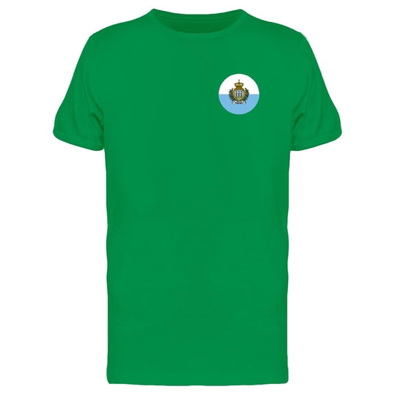 San Marino National Flag Tee Men's -Image by Shutterstock