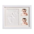 thumbnail image 1 of Photo Frame With Mud for Baby Girls Boys Hand & Footprint Nursery Decor Baby Gift, 1 of 8