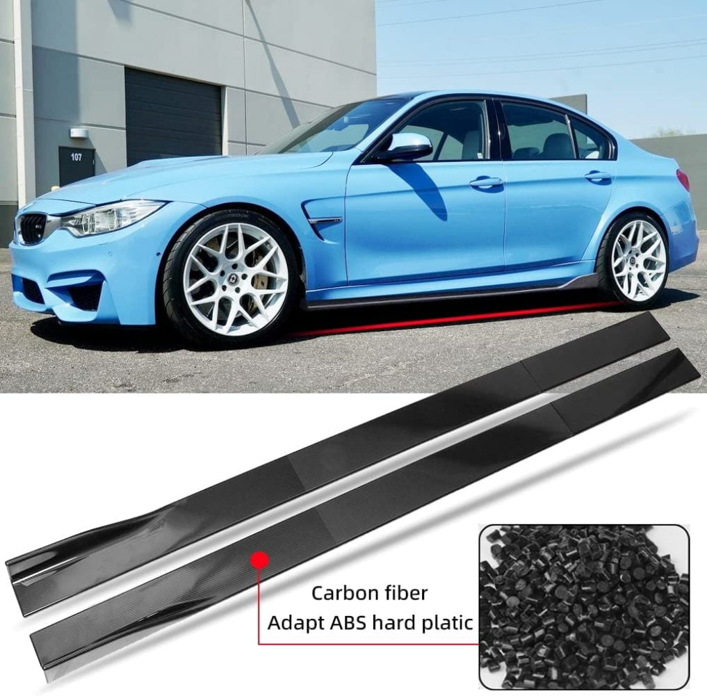 Universal Rocker Panel Extension Lower Side Skirts Body Kit 0.47M/18