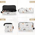 thumbnail image 5 of Hair Tool Organizer Bag with Heat Resistant Mat Removable Travel Storage Case for Hot Air Brushes Curling Irons Cute Animals Pattern, 5 of 8