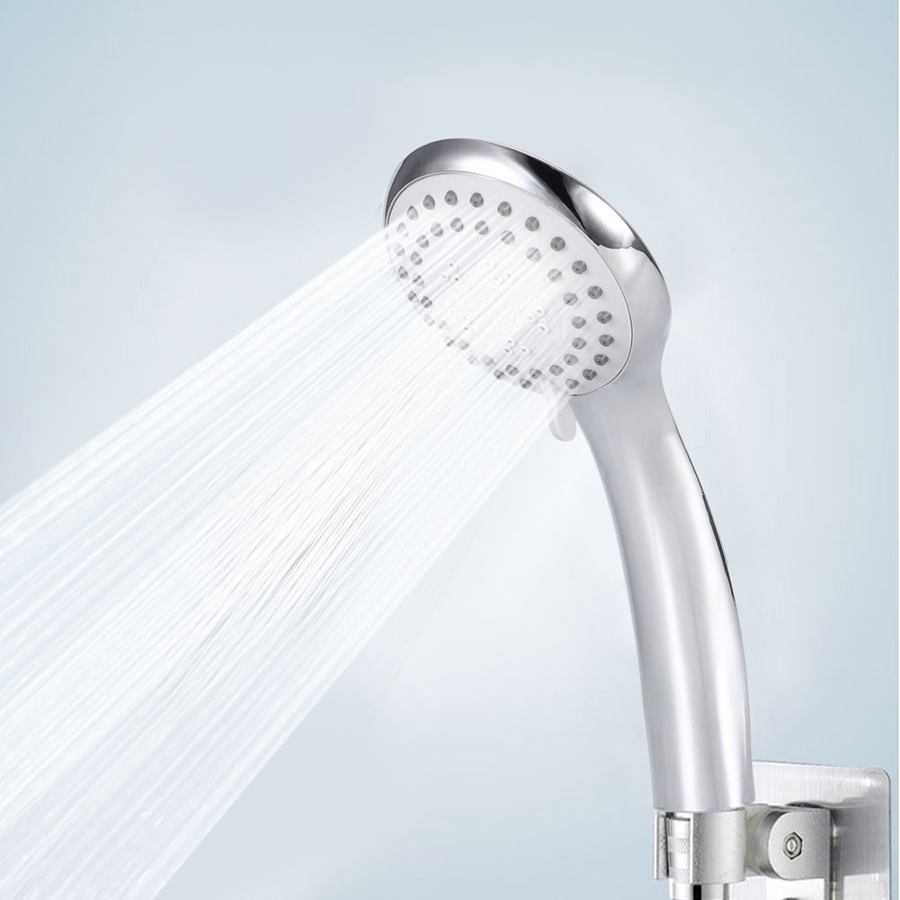 Qiilu Handheld Shower Head,G1/2in Thread Multifunction Shower Head