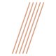 thumbnail image 1 of Uxcell 5-Pack Barra Redonda de Cobre 4mm x 200mm T2 Cobre, 1 of 1