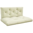 thumbnail image 1 of Outsunny Coussin de Siège Extérieur 2 Places, Coussins de Mobilier d'Extérieur pour Causeuse, 1 of 10