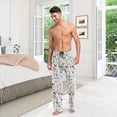 thumbnail image 7 of FREEAMG Physics Math Chemistry Science Men's Pajama Pants Sleepwear Lounge Pajama Bottoms, 7 of 7
