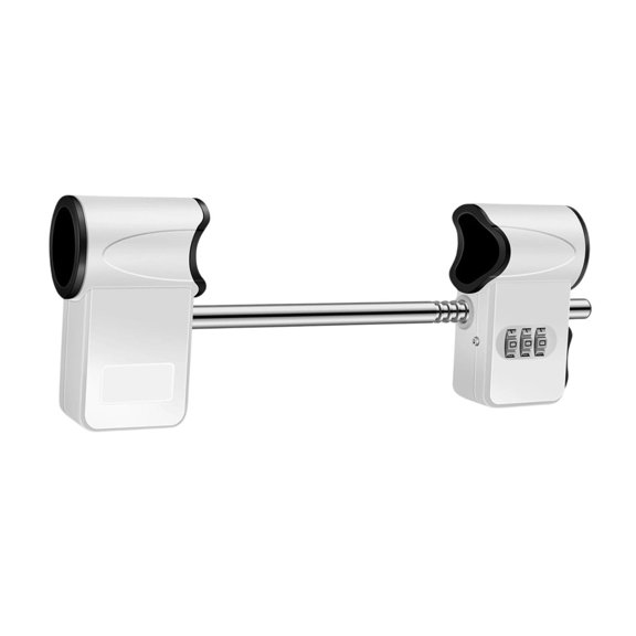 Cerradura de combinación de 3 dígitos para puertas dobles, cerradura de seguridad para puerta, accesorios decorativos, candado, fácil de instalar,