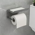 thumbnail image 1 of Xuniizn storage rack Bathroom Tissue Stand Bathroom Mobile Phone Rack Roll Paper Rack No Punching Toiletries Storage Rack, 1 of 7