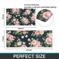 thumbnail image 7 of Pioneer Flower Floral Print Pattern Kitchen Rugs Sets Of 2,Anti Fatigue Kitchen Mat Rugs Non Slip Washable,Decorative Kitchen Floor Mats for Kitchen,Sink,Laundry,17"x30"+17"x47", 7 of 7
