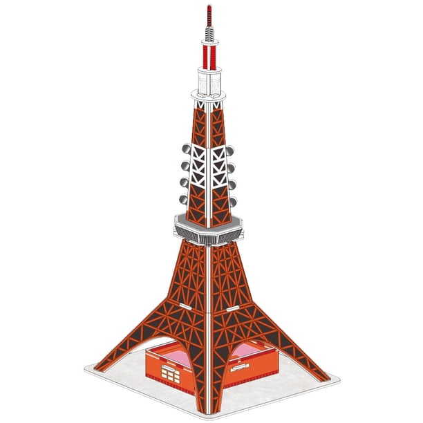 Modelo de rompecabezas 3D para niños, regalo escolar, papel de color, juguetes de rompecabezas hechos a mano