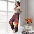thumbnail image 3 of Haiem Sunset Western Desert Cowboy Women's Pajama Pants Ultra Lightweight Pjs Bottoms Sleepwear Bottom Pants With Pocket Drawstring-X-Large, 3 of 7