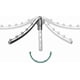 thumbnail image 2 of Wall-mounted Clothes Drying Rack - Retractable Collapsible Laundry Rack, Space Saver, 2 of 5