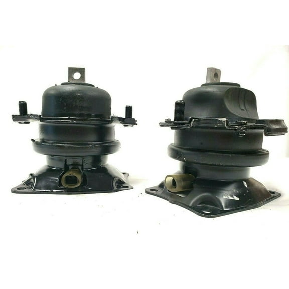 4M Auto Parts Front & Rear Engine Mounts With Wire Sensor 2PCS Parts 9737, 9662