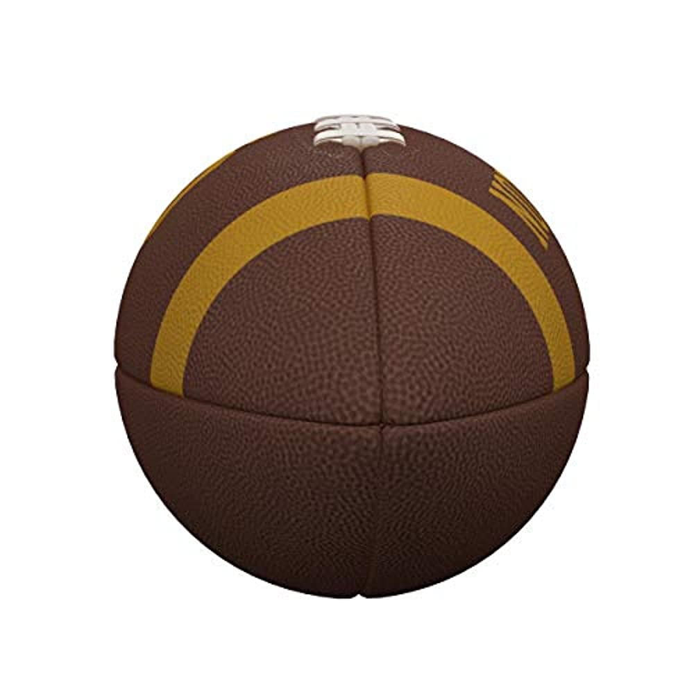 Logo Brands 190-93FC-1 Notre Dame Team Stripe Official-Size Composite Football
