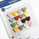 thumbnail image 2 of 10pcs Cute Mini Fridge Magnets Colorful Love Heart Small Refrigerator Stickers Lovely Photos Wall Magnetic Sticker For Home Deco, 2 of 4