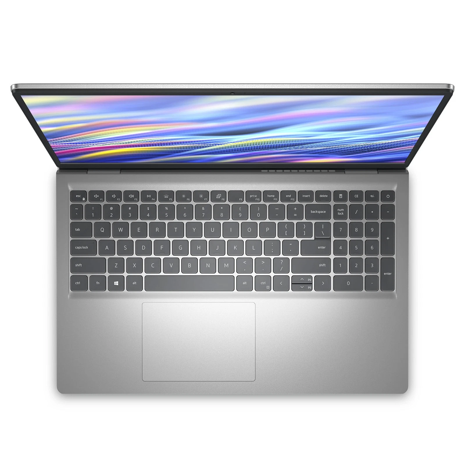 Dell 15 Laptop DC15250, 15.6" FHD (1920 x 1080) IPS Screen, Intel i7-1355U 10-Cores 5.00 GHz, 16GB DDR4 RAM, 512GB SSD, Webcam, Wifi, Backlit Keyboard, Windows 11 Home, Platinum Silver