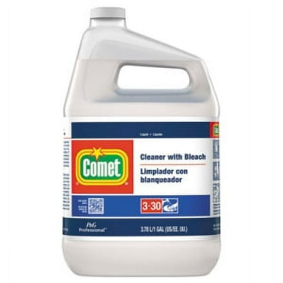 Comet PGC02291CT Cleaner with Bleach, Liquid, One Gallon Bottle, 3/Carton