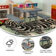 thumbnail image 3 of Flash Furniture Easy-Fold Gray Folding Plastic Kids Outdoor Picnic Table and Benches - Commercial Grade - Seating for 4 Kids, 3 of 3