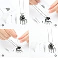 thumbnail image 6 of Cremation Urn Necklace for Ashes Moon and Star Dream Catcher Cremation Jewelry Ashes Holder Keepsake Pendant for Human Pet, 6 of 7