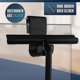thumbnail image 3 of Shower Squeegee - Shower Squeegee with Holder No Drilling - Glass Squeegee Shower with Stainless St, 3 of 5