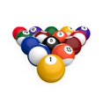 thumbnail image 2 of Billiard Balls Wall Decal by Wallmonkeys Peel and Stick Graphic (24 in W x 18 in H) WM224126, 2 of 4
