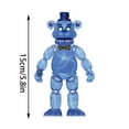 thumbnail image 2 of Baby Doll Five Nights At Freddys Action Figures Toy Security Breach Series Glamrock Foxy PVC Doll For Kid Gift, 2 of 5