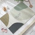 thumbnail image 3 of Small Fresh Bathroom Anti-Slip Waterproof Mildew Carpet My Lux Decor Round, 3 of 6