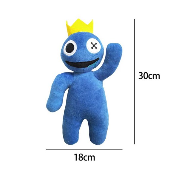 Jouet en peluche arc-en-ciel amis, poupée de jeu Kawaii, monstre bleu, jouets animaux en peluche doux pour enfants, cadeaux de noël, nouvelle collection, 30CM