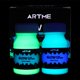 thumbnail image 3 of Set de pintura Glow Artme Glow in the Dark Green y Blue, 60 ml, 3 of 7