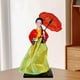 thumbnail image 5 of Figura de kimono de geisha, decoración de muñeca hanbok coreana, minifigura antigua asiática vintage Estilo 15, 5 of 8